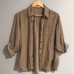 Striped Button Down